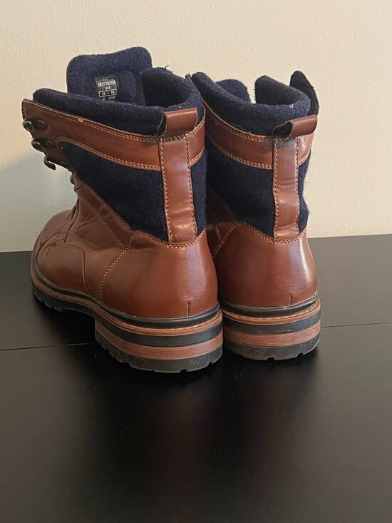Zara Man Boot Brown leather Men’s Size 42 US size 8.5 or 9 main image 6